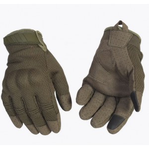 Перчатки палые тактические A30 Grid Олива [STRIKE GEAR]